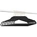 Closet Complete 71740 Velvet Suit Hangers, 50, Black