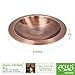 Achla Designs Classic II Copper Birdbath