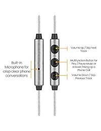 Betron B25   Auriculares de diadema con aislamiento de ruido para iPhone, iPad, iPod, Samsung y tabletas