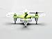Fentac Syma X12S mini Nano 6-Axis Gyro 4 Channel 2.4G Transmitter RC Quadcopter RTF 3D 360° Helicopter (Green)