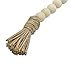 Richi Tassle Farmhouse Beads Natural Wood Bead Garland Kids Room Decor (2#)