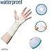 Kids Arm Cast Cover Waterproof Shower Bandage Cast Protector for Shower Bath Watertight Protection to Broken Lower Arm Hand Wrist Fingers Wounds Burns, 100% Reusable Pediatric Arm (20.8