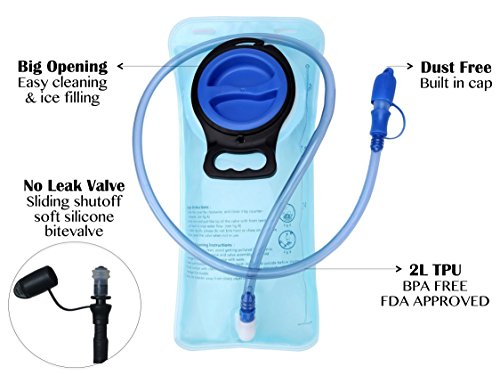 image for Atlapa Sports Lightweight Hydration Backpack 2L TPU Leak Proof Water B