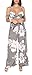 Speedle Women's Sexy Deep V-Neck Ruffle Sleeve Shorts Jumpsuit Rompers Maxi Dress