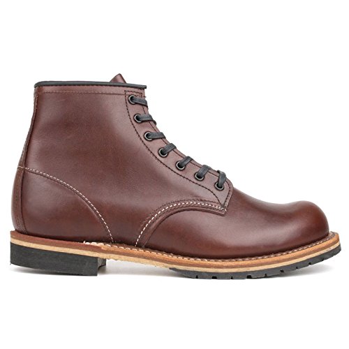 Red Wing Heritage Men's Beckman 6-Inch Round Lace Up, Cigar Featherstone, 12 D US