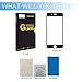 IMABAO iPhone 7 Full Coverage Tempered Glass Screen Protector - Black (Black)