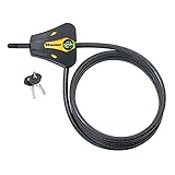 Master Lock 8419DPF Python Cable Lock with Key, 1