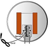 Ice Zapper Satellite Dish Heater Kit w/ Thermostat for 46cm to 1.2 Meter Dish Antennas