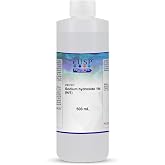Sodium Hydroxide 1N (N/1) - 500mL | Accurate Lab-Grade NaOH Solution for pH &amp; Chemical Analysis