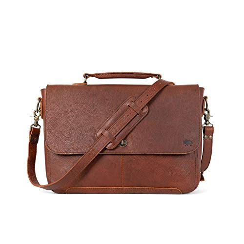 Jackson bags. Genuine Buffalo FullGrain Leather Satchel Messenger Bag