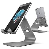 Spinido Titop Series Magnesium-aluminium phone Stand for All iPhone and Smartphone (Space Grey)
