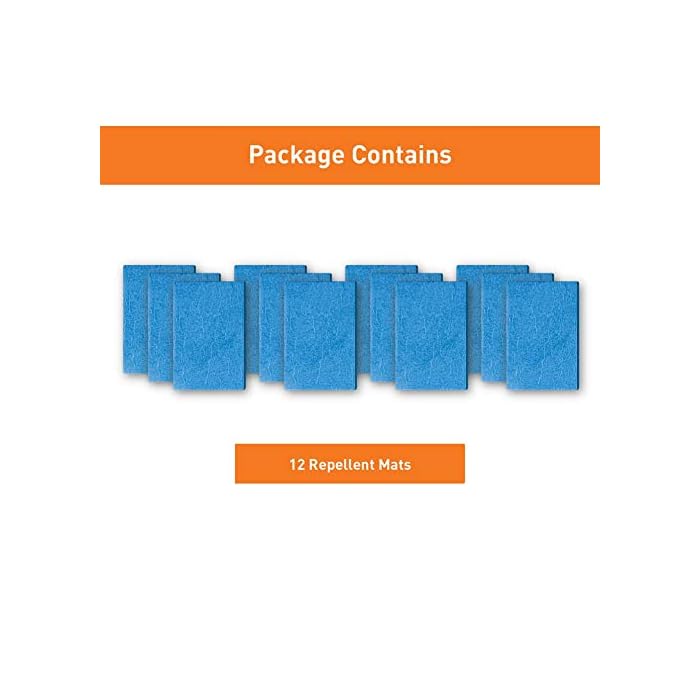 Thermacell Backpacker Mosquito Repellent MatOnly 48Hour Refill