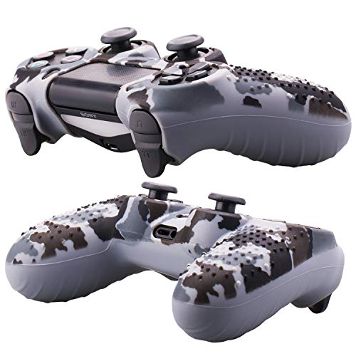 ETbotu Camouflage Soft Silicone Case Skin Grip Cover for Playstation 4 PS4 Controller Dollar - Thumbnail 4