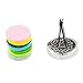 YOYONY Car Air Freshener Aromatherapy Essential Oil Diffuser Vent Clip Fragrance Air Purifier Stainless Steel Magnetic Locket 6 Muticolored Felt Refill Pads (Heart Radiate)