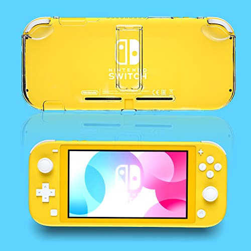 Clear Case for Nintendo Switch Lite with Kickstand, Protective Hard Case for Nintendo Switch Lite - Nintendo Switch Lite Accessories