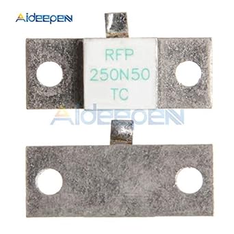 Maslin RFP 250N50F - Resistencia para microondas (250 W, 50 Ohm ...