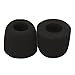 Veritas Memory Foam Earphone Tips Foam Tips (Fits 4mm-5.5mm Diameter Nozzle, Black, 4 Pairs, Medium)