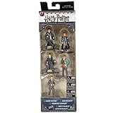 Nano Metalfigs Harry Potter, Ron Weasley, Hermione Granger, Percy Weasley Arthur Weasley Diecast FIgure 5-Pack