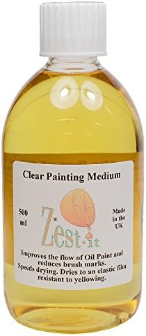 Zest It : 500ml Clear Painting Medium