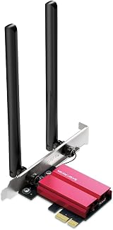 MERCUSYS MA86XE PCIe Adapter WiFi 6E AXE5400 Tri-Band Bluetooth 5.2/5.3 view 2