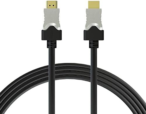 Goronya 6FT HDMI to HDMI Cable with 30AWG Luxury TPE Material Braided Nylon Cable Supports HDMI Version 2.0 Full HD 4K 1080P 3D Player and ARC
