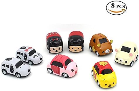 Zinc alloy die-casting vehicle,cute pull back car,Metal collection model&amp; 8pcs