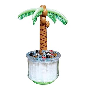 Comprar Enfriador De Bebidas Inflables De Palmera - Decoración Fiesta Playa Piscina 150 cm - Tiendas Online - Envíos Baratos o Gratis 24/48H