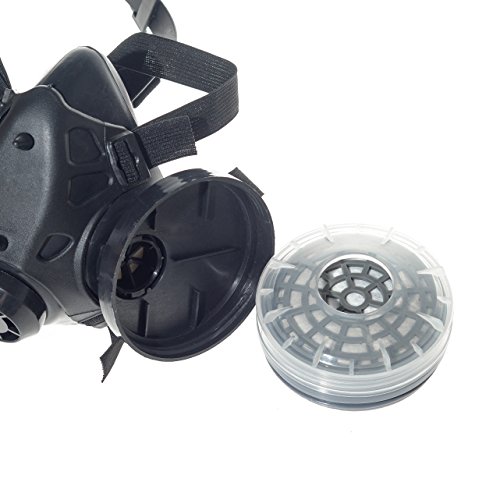 CKLT Dual Cartridge Anti-Dust Industrial Spray Paint Polishing Pesticide Chemical Gas mask Respirator Filter Cartridge