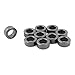 uxcell a12022900ux0337 10 Piece Toroid Ring Ferrite Cores 22.5 mm x 13.5 mm x 10 mm