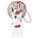Wind Chimes Wind Bells Handmade Glass Birthday Gift Valentine's Day Gift Home Decors Japanese Style (Happy Fish)