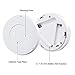 Dewenwils LED Puck Light Wireless, Stick on Tap Nightlights, Battery Powered Touch Lamp for Cabinets, Closets, Pantry, Kitchen, Warm White,4 Pack