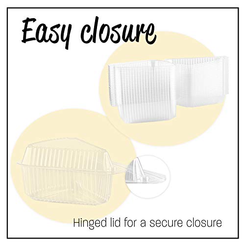 3 Container+Clear+Cheesecake+Containers+Medium+Disposable