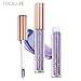 6 Colors/Set Diamond Lipstick Matte Lipstick Metallic Lip Glosses Set Lip Toppers Waterproof Long Lasting Shimmer Nude Liquid Makeup Kit Tint Pigmented