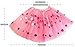 Dress Up Tutu for Girls Pink & Purple Polka Dot Tutus Set Glitter 2 Tulle Skirt Halloween Easter, Spring, Birthday Gift, Dressup, Princess Party, Ballet Dance