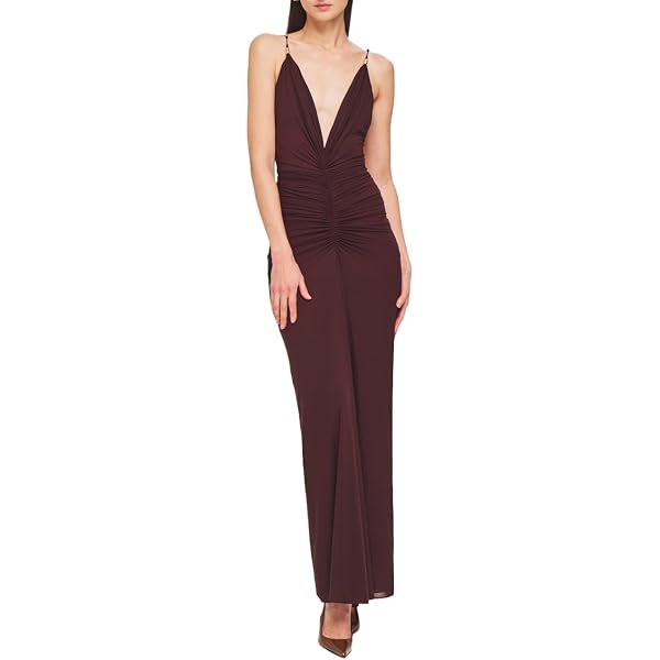 Ronny Kobo Women's Maxi Nasha Dress, Desert, X-Small at Amazon Women's  Clothing store