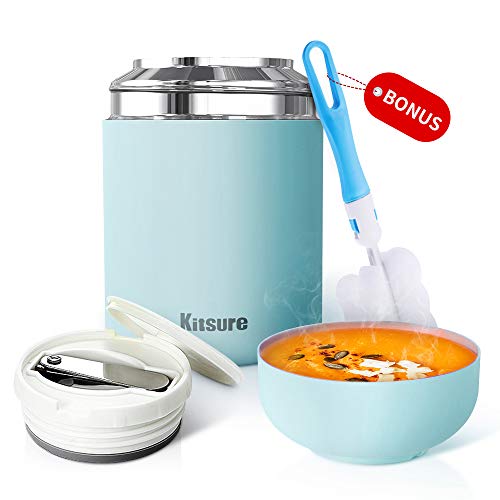 Insulated Lunch Container Kitsure 30 oz Thermos Food Jar, Leak Proof