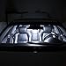 Partsam 8pcs White Map Dome License Plate LED Light Package Kit Replacement for Ford Super Duty F-250 F-350 F-450 2005 & Up
