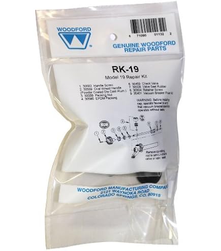 thumbnail image 2 of Woodford Faucet Repair Kit RK-ADJ-PRV Adjustable , Compatible With Woodford 14 16 17 19 22 V22 Faucets, Universal PRV Upgrade Anti-Burst Design, Heavy-Duty Brass Rod Repair Kit 2 of 13