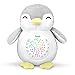 Baby White Noise Sound Machine & Baby Gift | Plays12 Baby Sleep Soothing Sounds with Sleep Aid Night Light | TGYYGPH Sound Spa,Portable Soother Stuffed Animals Penguin Plush Toy, Auto-Off Timer