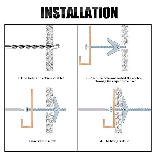 4 Sutemribor+16Inch+Toggle+Hanging+Drywall