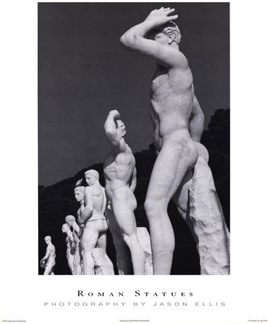 Roman Statues by Jason Ellis - 11x14 Inches - Art Print Poster