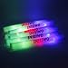100Pcs LED Foam Sticks Multicolor Glow Batons for Weddings Partys Raves Festivals Birthdays, Children Toy with 3 Modes Lighting (100 pack)