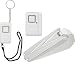 GE Personal Security Kit, Keychain/Doorstop/Window or Door Alarm, 120dB Siren, Easy to Use, No Wiring, Perfect for Home, Apartment, Dorm and Travel, 45216