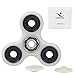 LetsFunny Shine Fidget Tri-Spinner EDC Toy SP-CP-KB-WP Boredom Spins high speed Non-3D Relieve Stress anxiety useful for ADHD ,ADD ,Autism (Shine Gray)