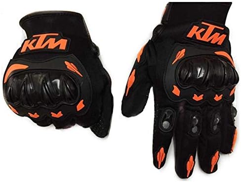 Motorcycle Accessories, Gloves, Winter Motorcycle Gloves, Goalkeeper Gloves, Scooter MTB Full Finger Unisex Gloves, Gloves for Men/Women KTM Orange
