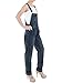 Anna-Kaci Womens Overalls Casual Vintage Loose Straight Leg Denim Bib Overalls Jean Jumpsuits Blue X-Large/XX-Large
