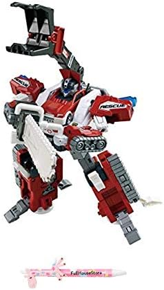 TOMICA Hyper Rescue, Drive Head Support Vehicle Docking Mode Set, 2.7" x 16.5" x 8.2"