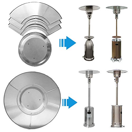 Patio Heater Replacement Dome Part, Propane Heat Reflector Shield Top
