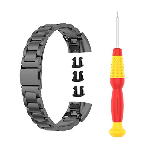 ایگرد | قیمت و خرید PINHEN Stainless Steel Watch Strap Compatible with Huawei  Band 3/Band 3 pro/Band 4 pro,Tools Including (Black)