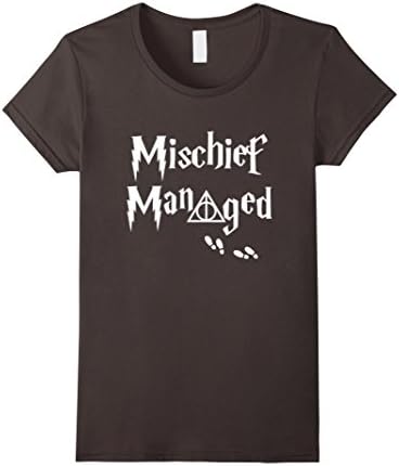 Women's Mischief shirt- mischief managed shirt- mischief managed Small Asphalt